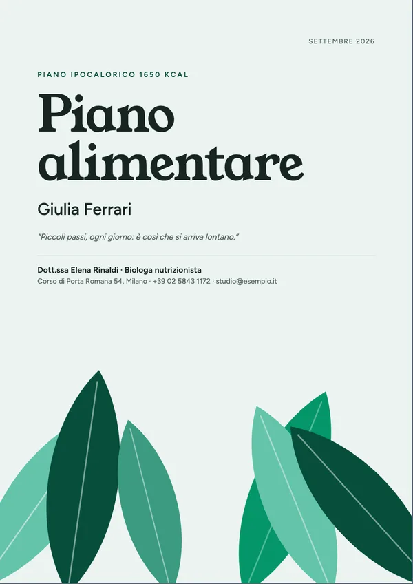 Copertina Foglie ritagliate